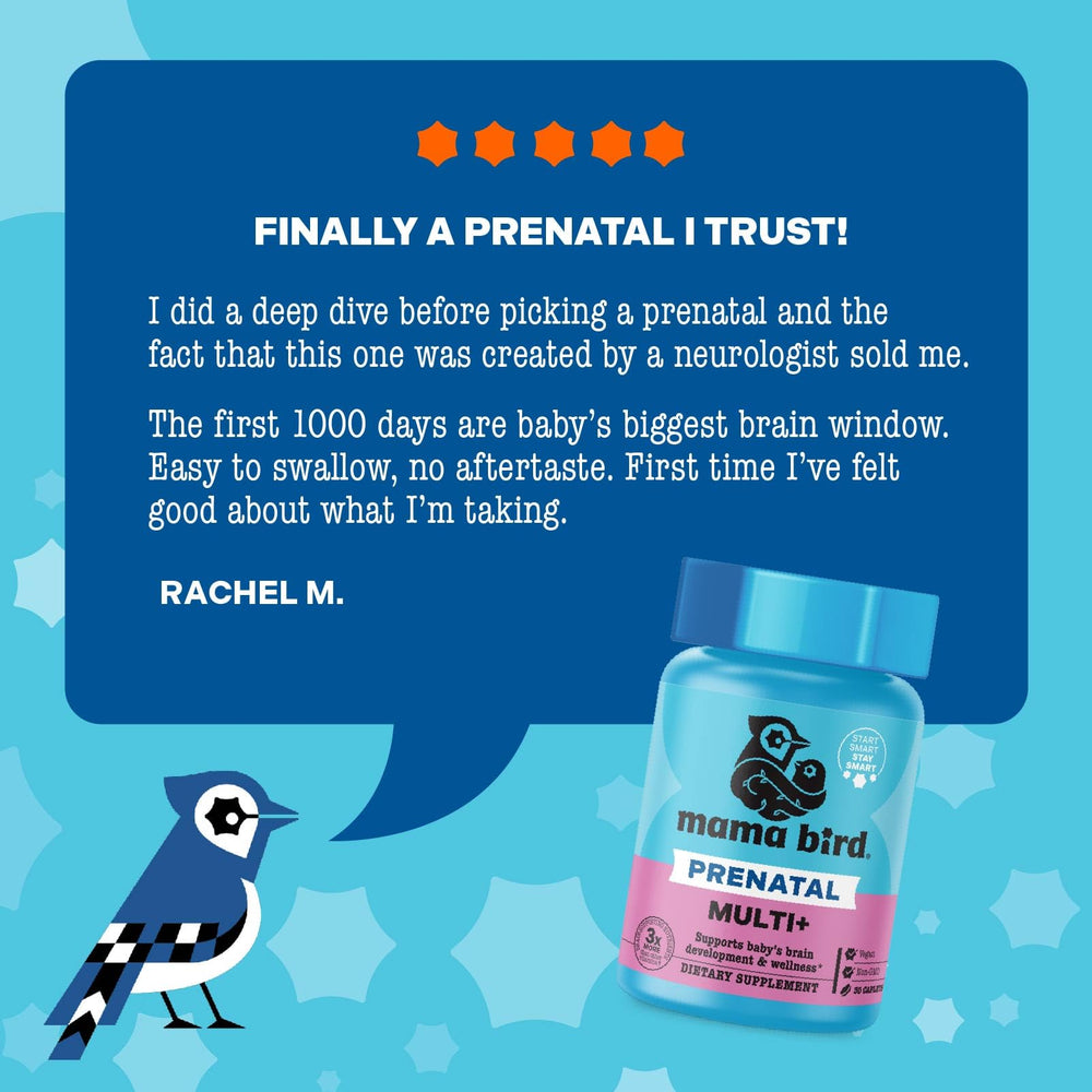 Mama Bird producto en contexto hogareño transmitiendo cuidado prenatal