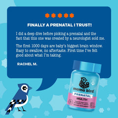 Mama Bird producto en contexto hogareño transmitiendo cuidado prenatal