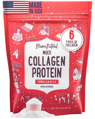 Mama Natural frente del envase mostrando la etiqueta clara y beneficios