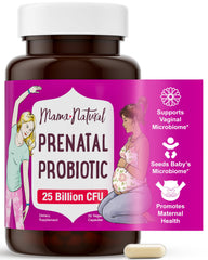 Mama Natural frente del envase mostrando etiqueta y beneficio maternal