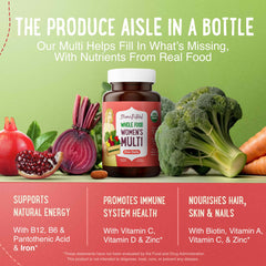 Mama Natural ingredientes orgánicos como frutas y hierbas que transmiten origen alimentario