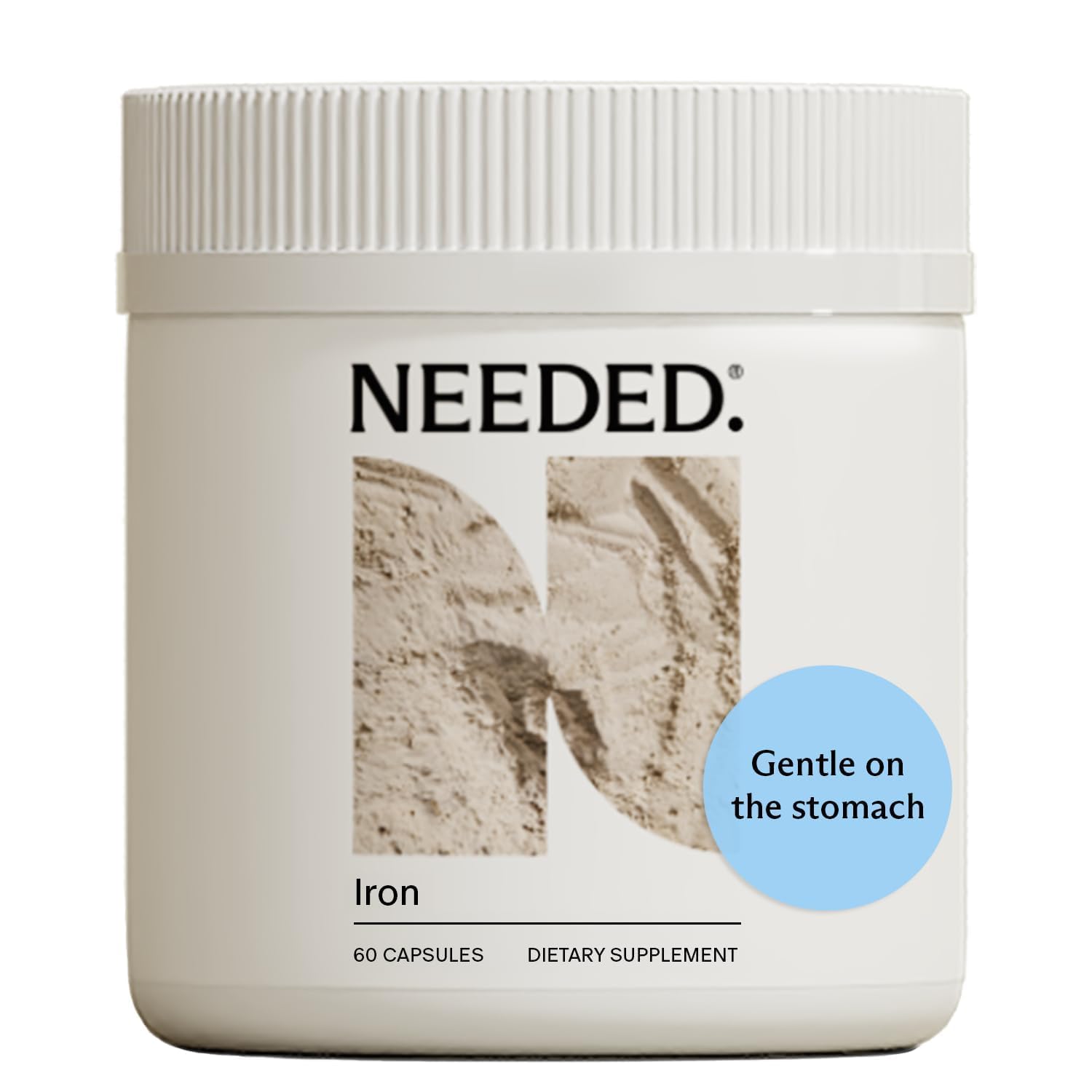 MamáForte frente del envase mostrando la fórmula prenatal y beneficio de tolerancia