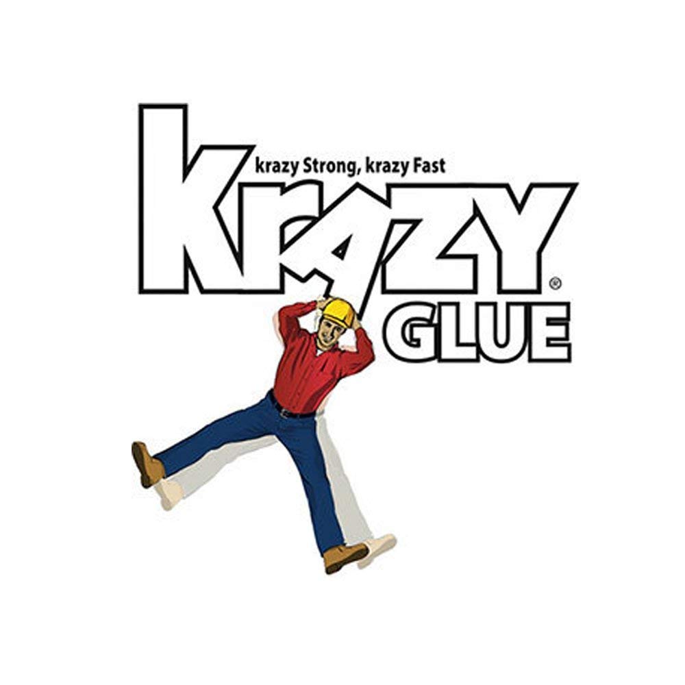 maman Krazy Glue en uso pegando cerámica, reparación rápida y precisa