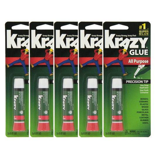 maman Krazy Glue envase frontal mostrando el pack de 10 y beneficios rápidos