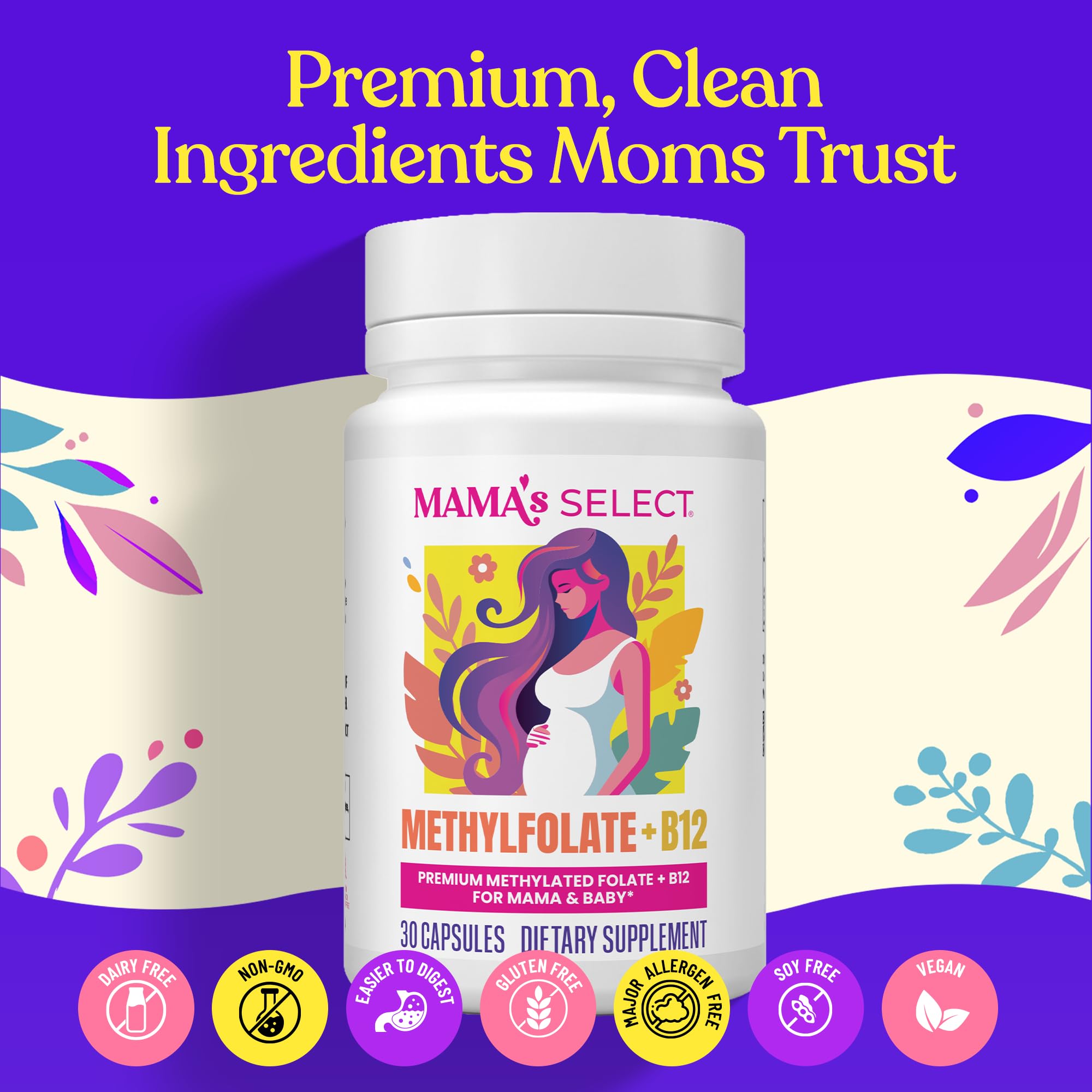 Mama's Select ambiente cotidiano con madre y bebé destacando confianza