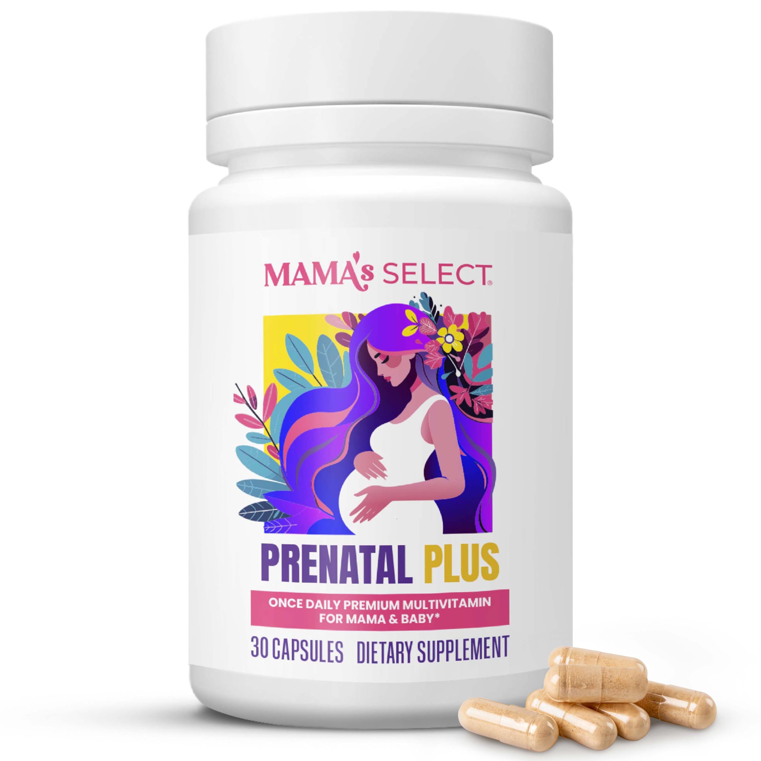 Mama's Select frente del envase mostrando diseño y nombre, confianza de marca