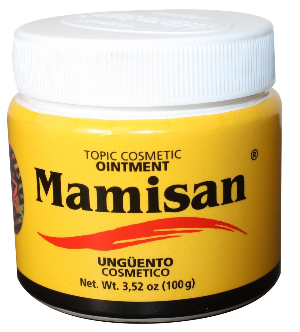 Comparación de tamaño Mamisan 100 g junto a objeto cotidiano para escala