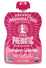 Detalle de semillas de chía en mezcla Mamma Chia, textura rica y aporte de omega-3