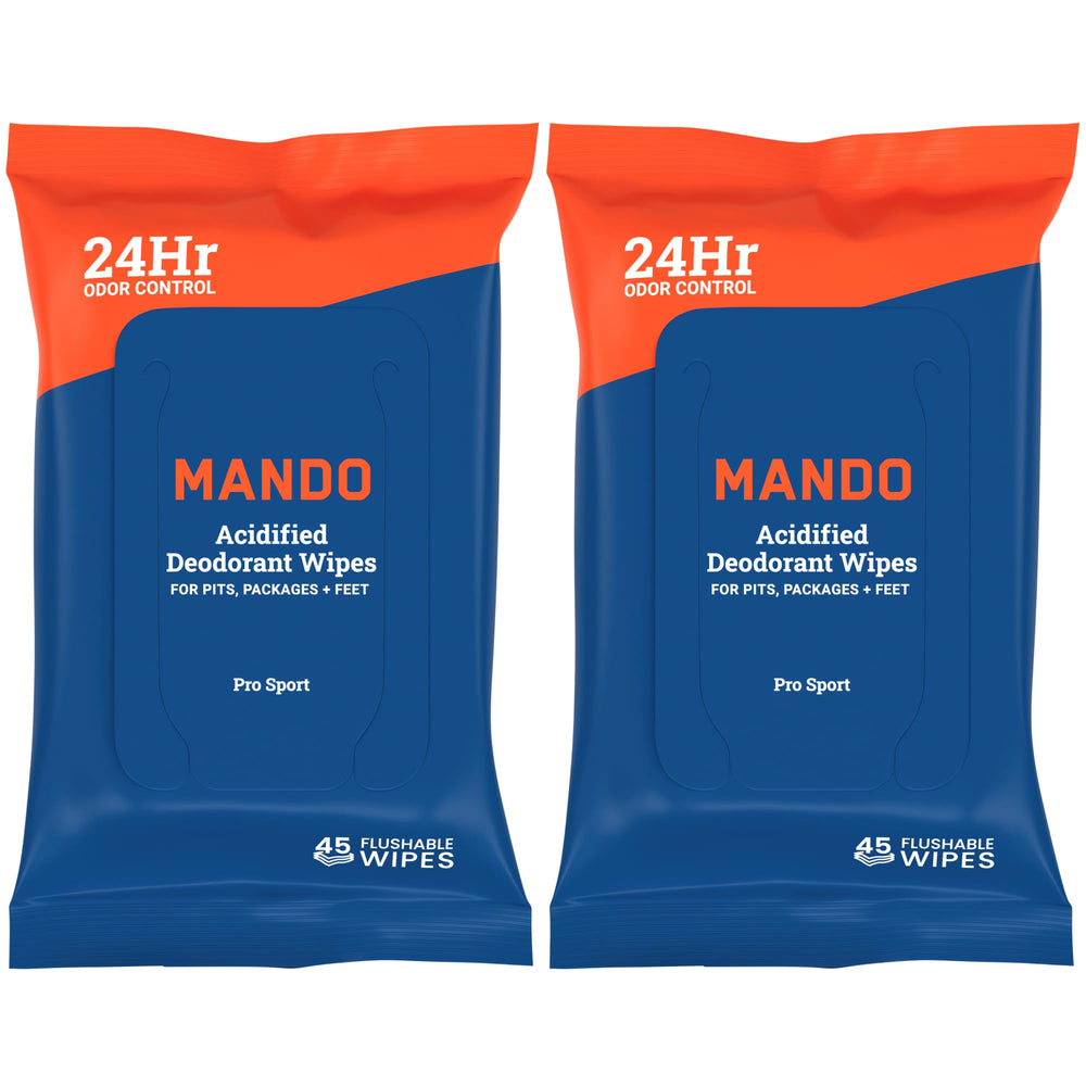 Mando paquete frontal mostrando 2 packs, frescura práctica