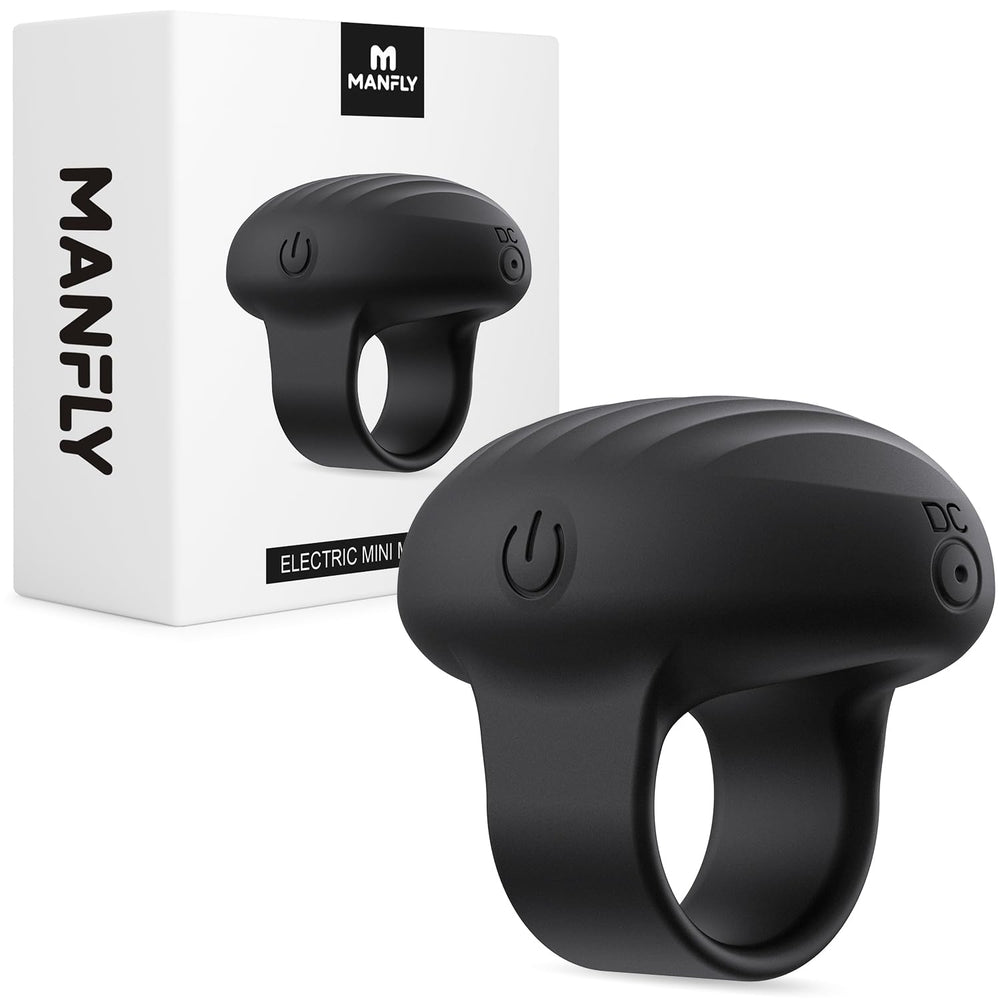 MANFLY masajedor de dedo primer plano mostrando diseño ergonómico y confort