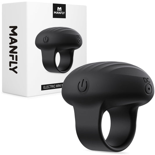 MANFLY masajedor de dedo primer plano mostrando diseño ergonómico y confort