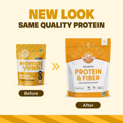 Manitoba Harvest primer plano de la textura del polvo para mezclar