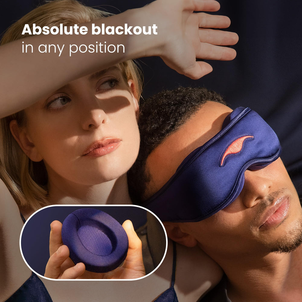 Manta Sleep copas oculares 30 momme, espacio sin presión para ojos