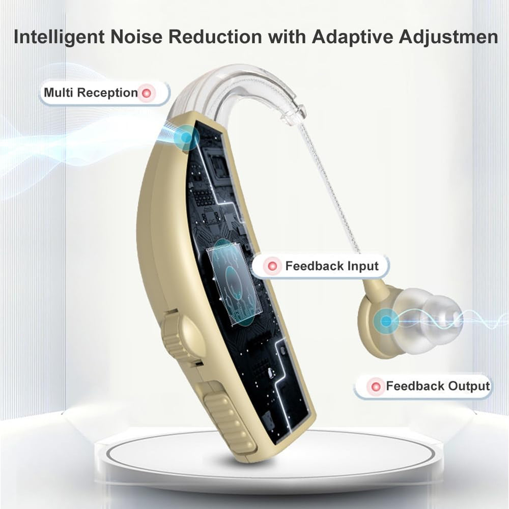 Manzelun detalle del gancho auricular flexible para ajuste cómodo