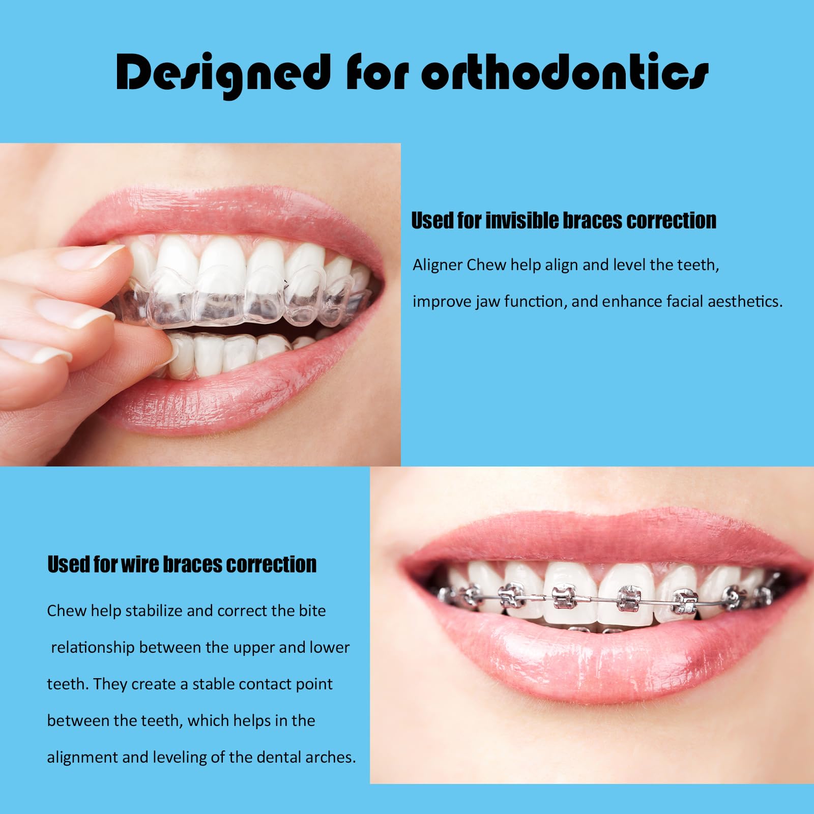 Maoerdental comparación tamaño en mano, fácil de manejar y portátil