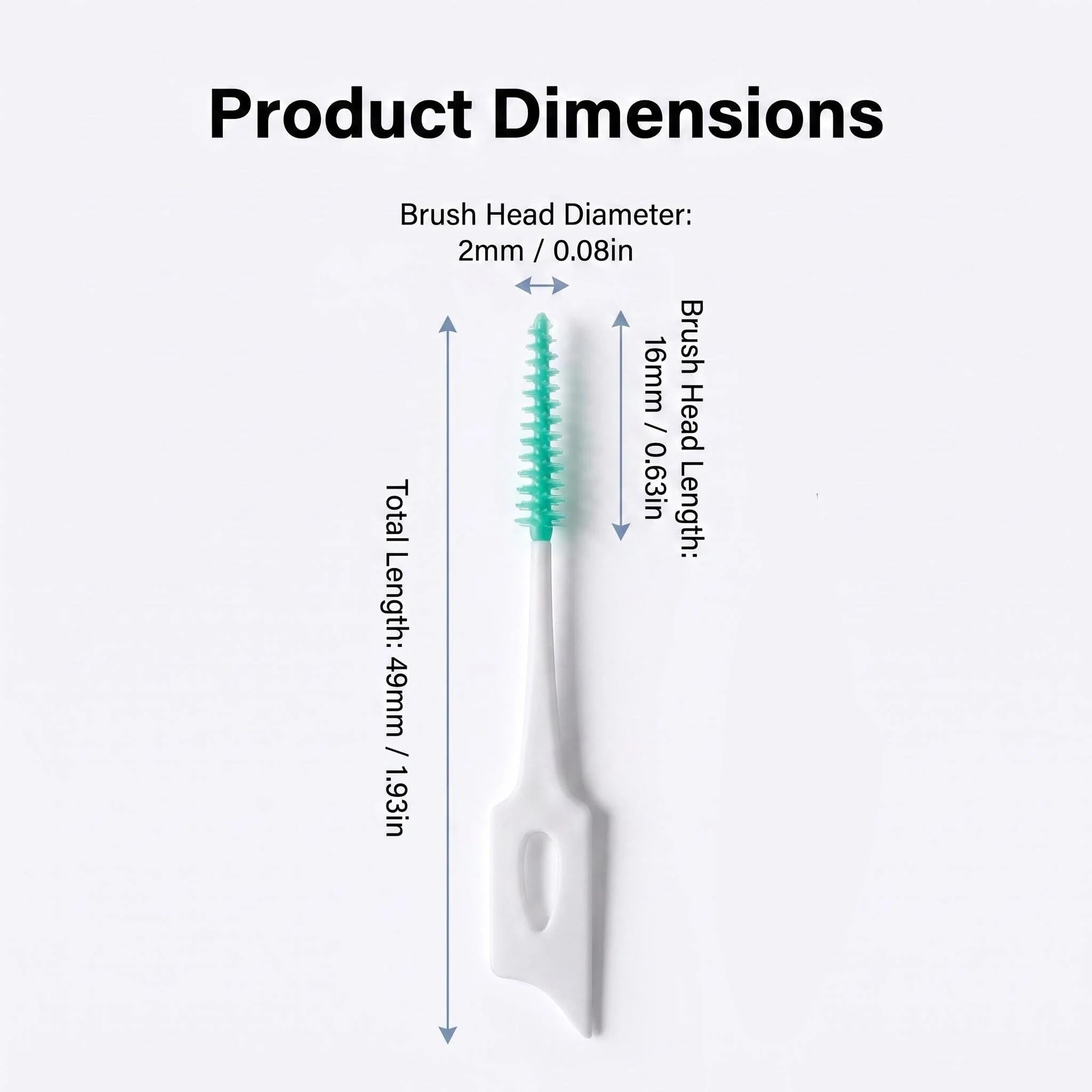 maoerdental detalle de cabeza de silicona suave que protege encías