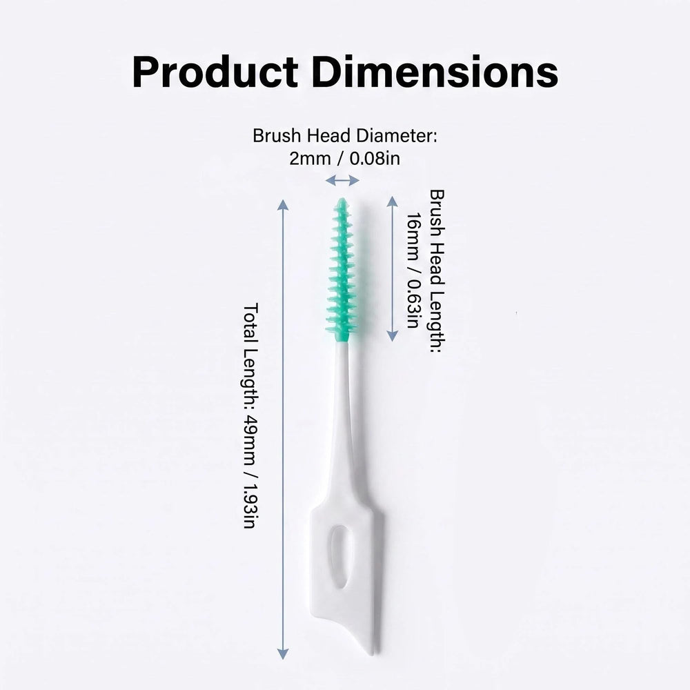 maoerdental detalle de cabeza de silicona suave que protege encías