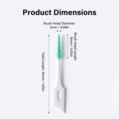 maoerdental detalle de cabeza de silicona suave que protege encías
