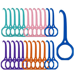 Maoerdental empaque frontal con 25 ganchos, solución higiénica