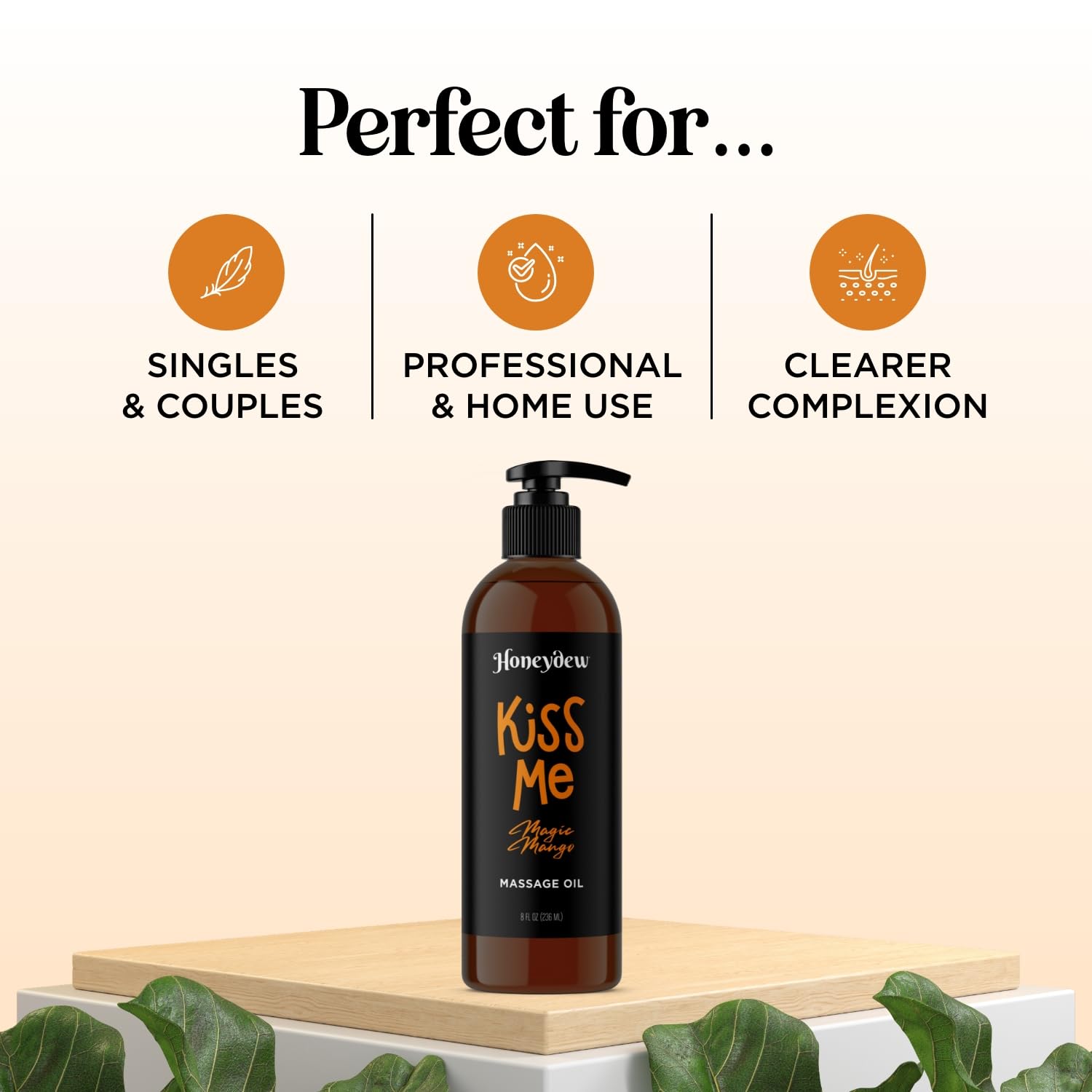 Maple Holistics aceite en ambiente romántico para noche de pareja