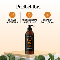 Maple Holistics aceite en ambiente romántico para noche de pareja