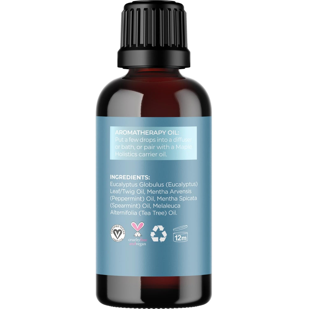 Maple Holistics colocado en ducha para aromaterapia de vapor