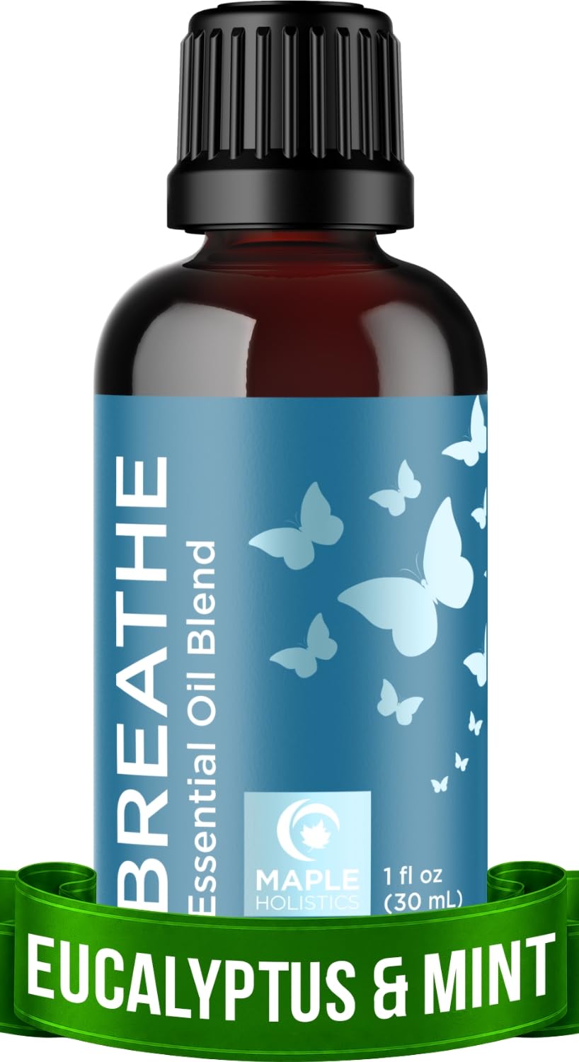 Maple Holistics botella frontal mostrando diseño y tamaño práctico