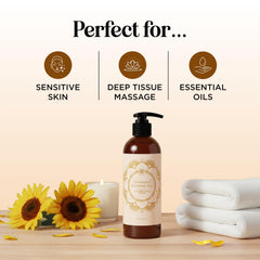 Maple Holistics comparación de tamaño para referencia de 8 onzas