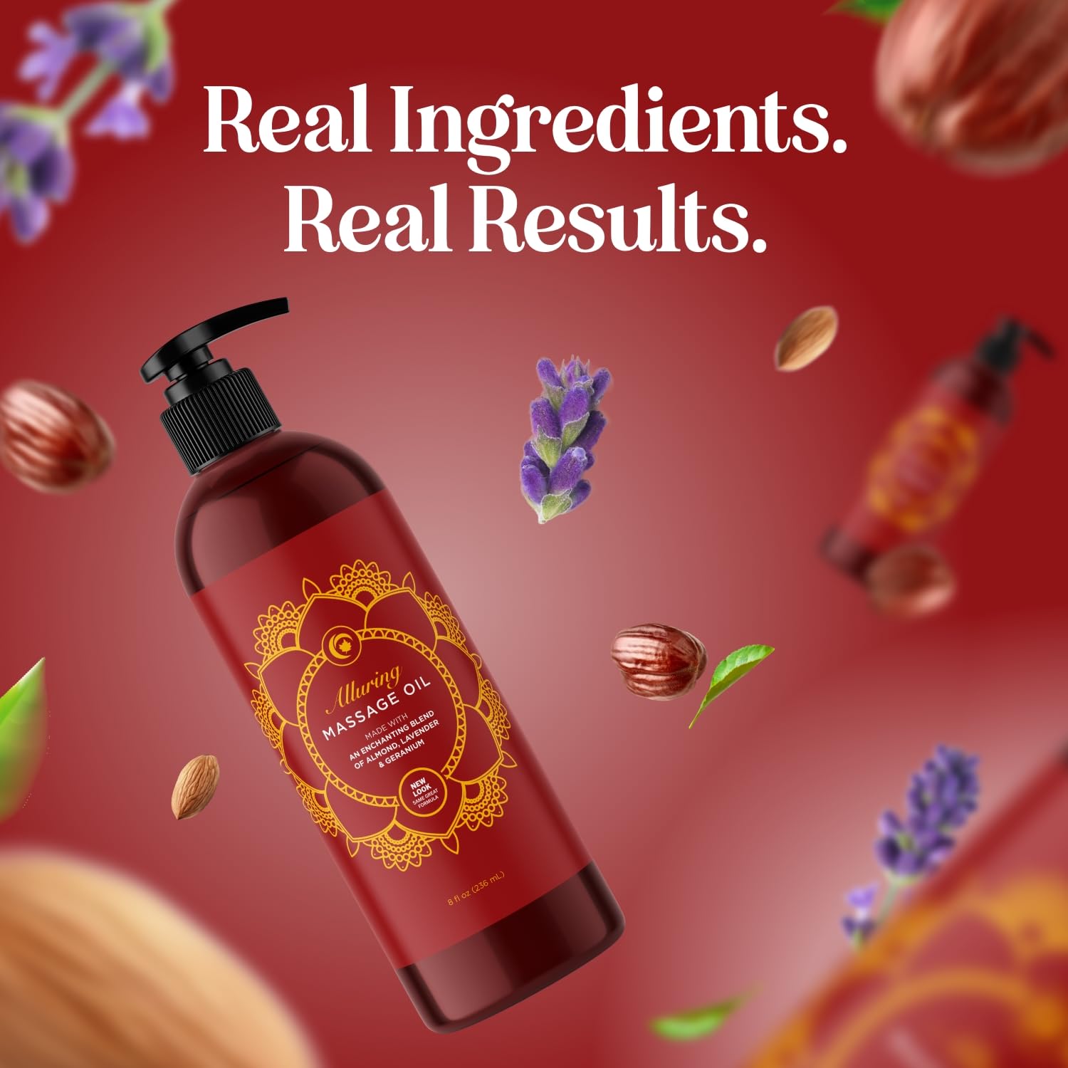 Maple Holistics primer plano de gotas y textura mostrando consistencia no grasosa