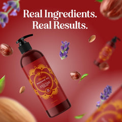 Maple Holistics primer plano de gotas y textura mostrando consistencia no grasosa