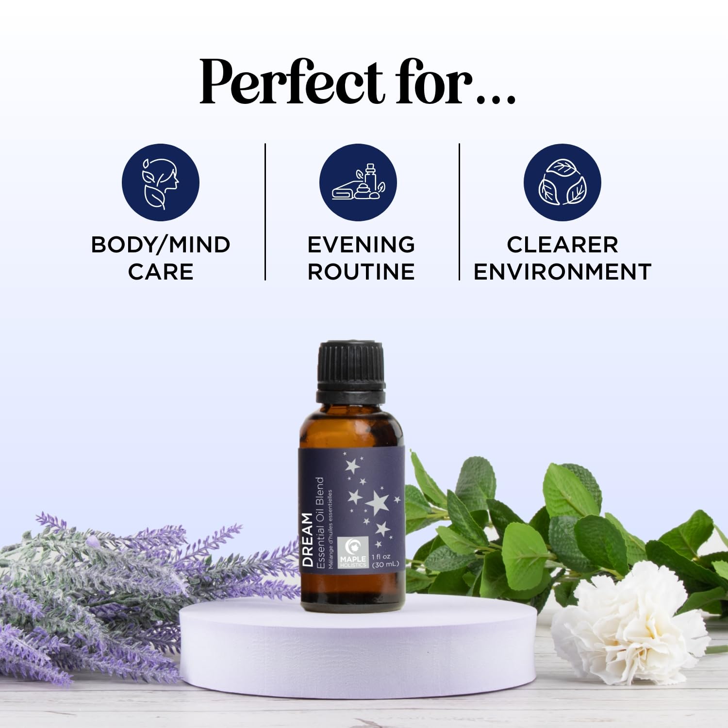 Maple Holistics presentación en caja como regalo para momentos de autocuidado