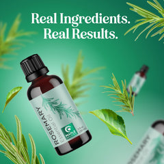 Maple Holistics frasco 1 oz junto a una moneda para comparar tamaño