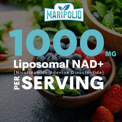 Maripolio cápsulas en uso sobre mesa junto a rutina diaria saludable