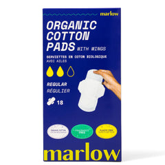 Marlow frente del empaque que muestra el diseño y la información del producto