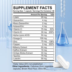 Marregorye Neurobella ingredientes clave que apoyan salud visual