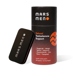 MARS MEN frontal del envase mostrando diseño y dosis, útil para identificar producto