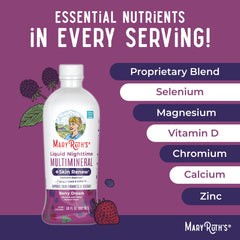 MARYRUTH'S botella sobre mesita de noche en dormitorio enfatizando uso nocturno