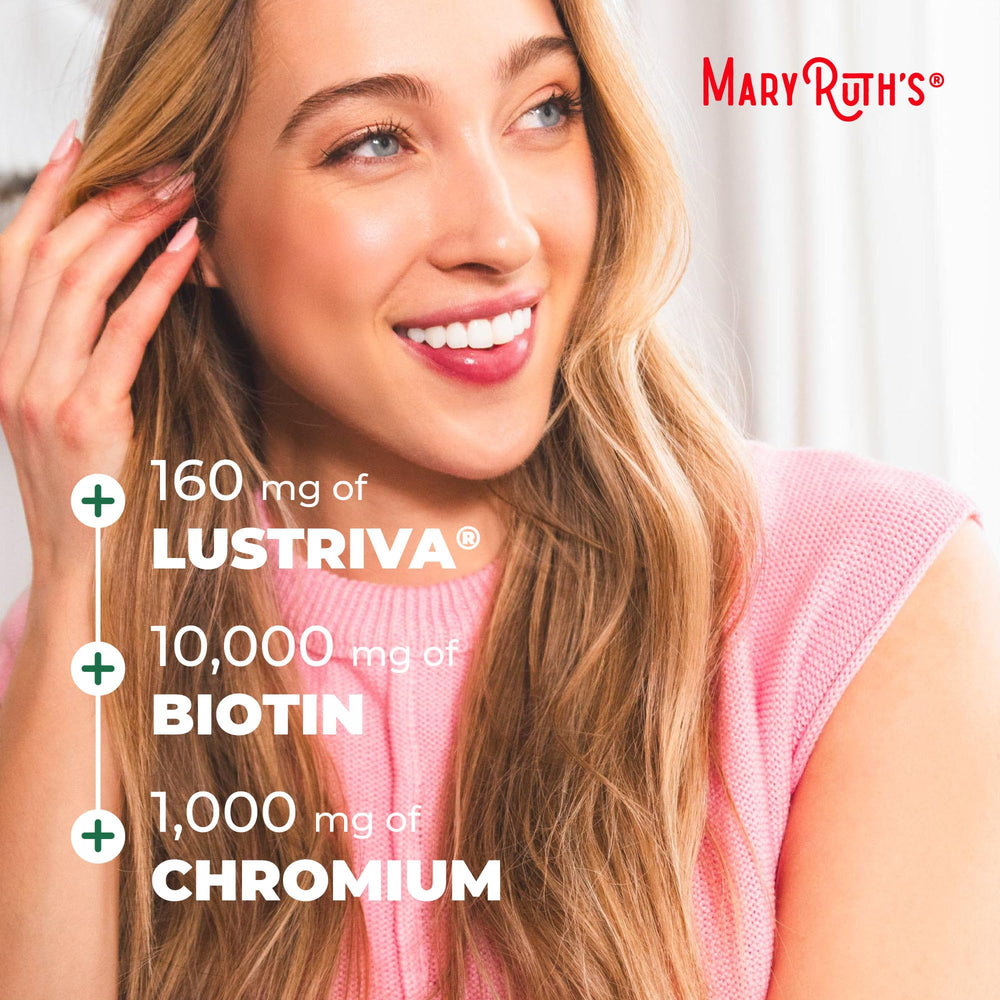 MARYRUTH'S cerca de frutas que sugiere ingredientes naturales