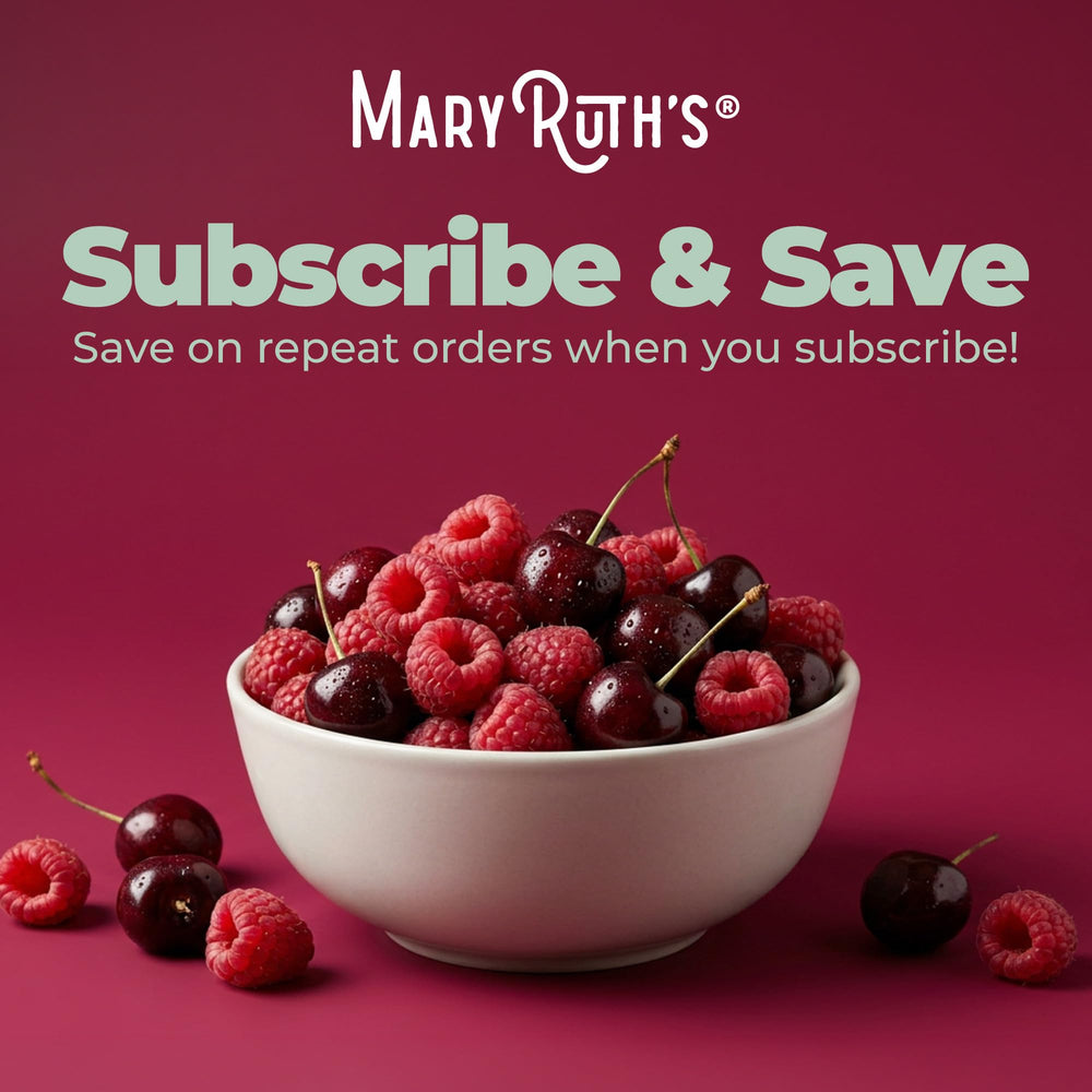 MARYRUTH'S sellos de certificación B Corp y USDA Organic para confianza