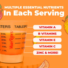 MARYRUTH'S comparación de tamaño con mano para visualizar capacidad 30 oz