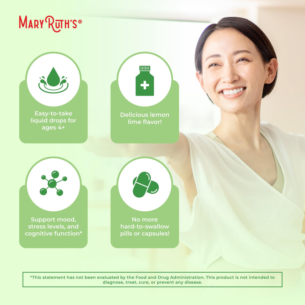 MARYRUTH'S frasco en mano para mostrar tamaño y portabilidad