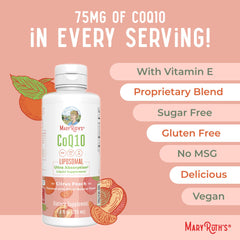 MARYRUTH'S aplicación del CoQ10 como topping en yogur o plato frío
