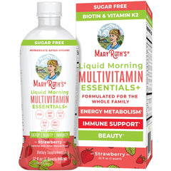 MARYRUTH'S envase frente mostrando 32 oz y beneficios claros