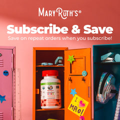 Detalle de la etiqueta MARYRUTH'S con sellos USDA Organic y Non-GMO que generan confianza