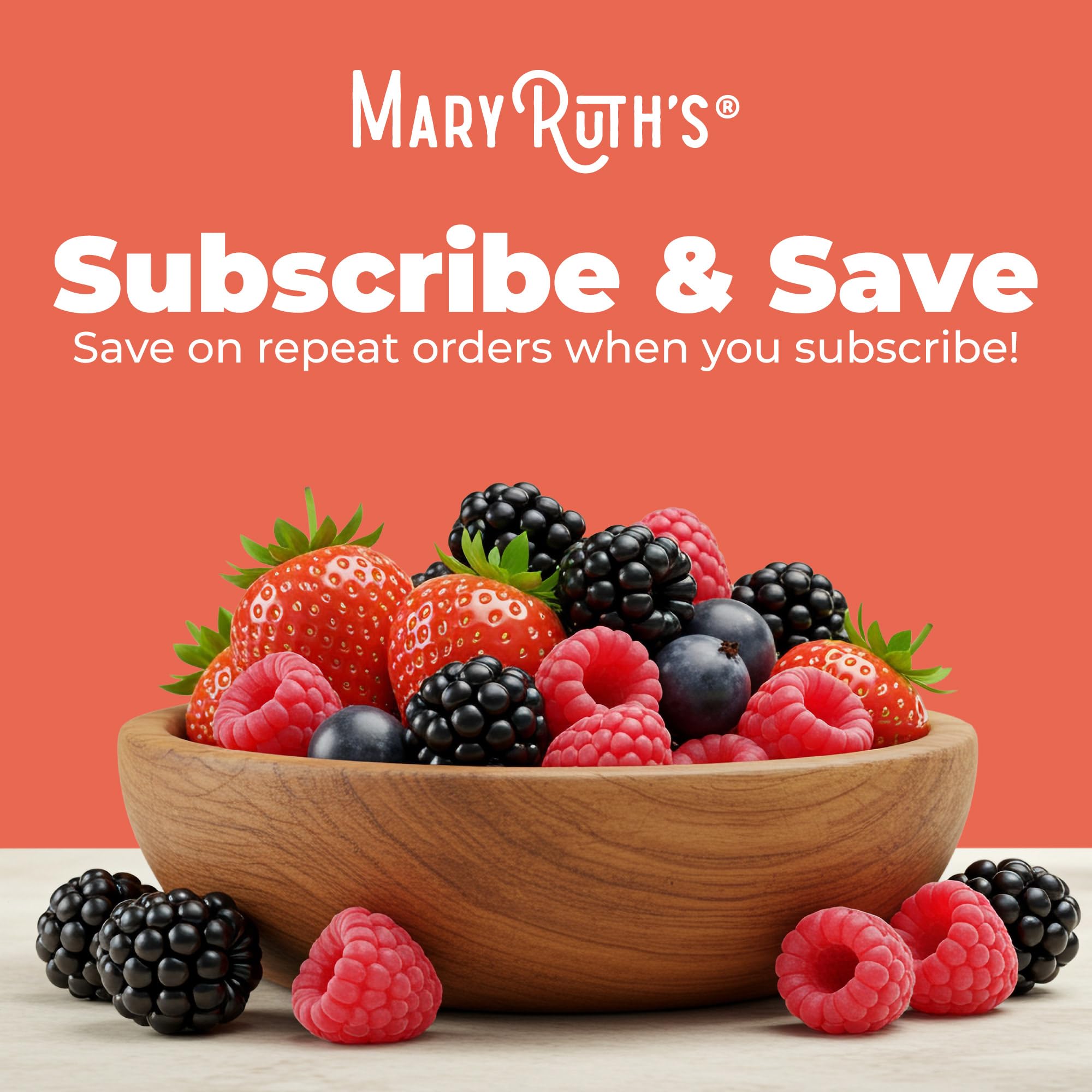 MARYRUTH'S etiqueta de ingredientes orgánicos, transparencia y confianza en fórmula