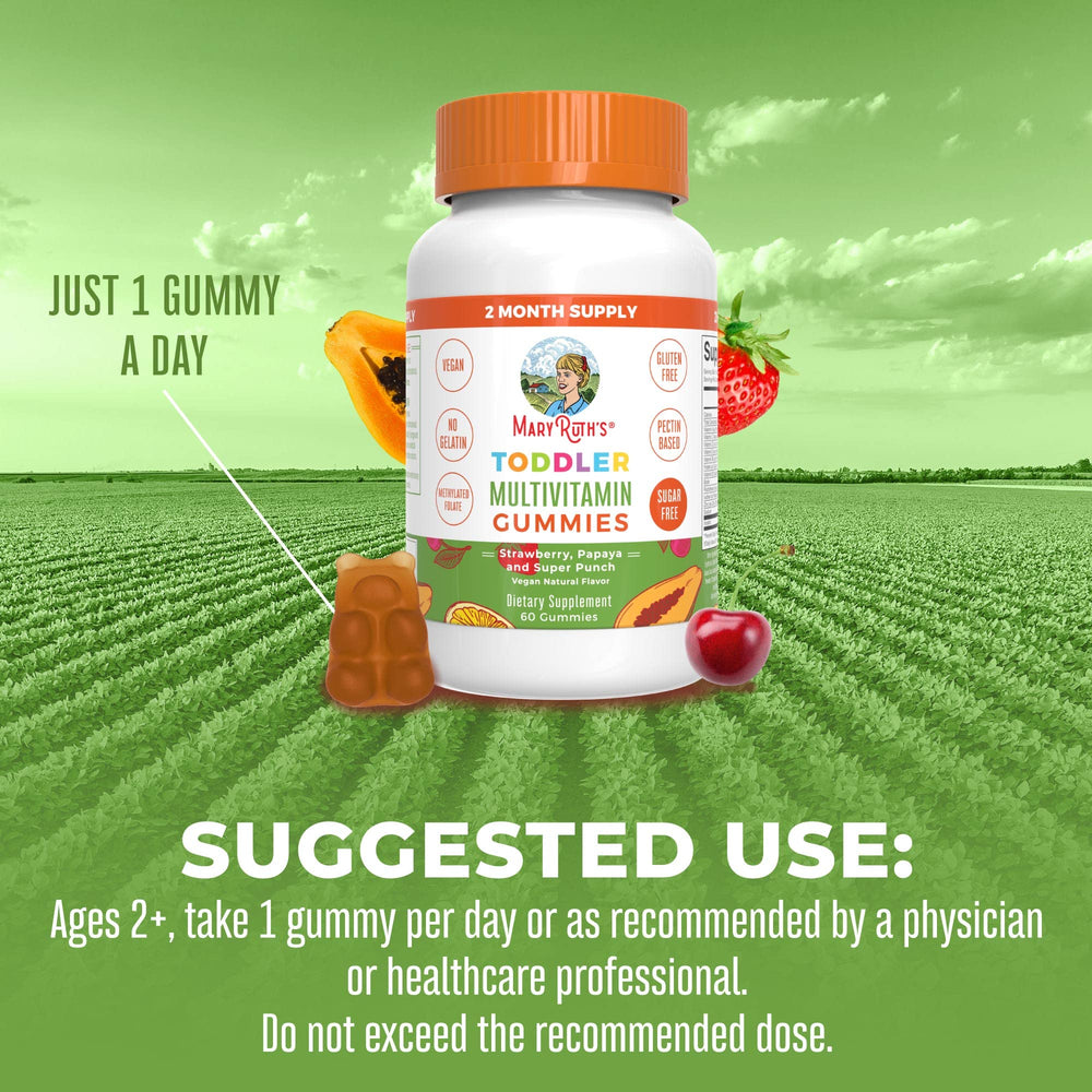 MARYRUTH'S etiqueta nutricional legible con ingredientes clave