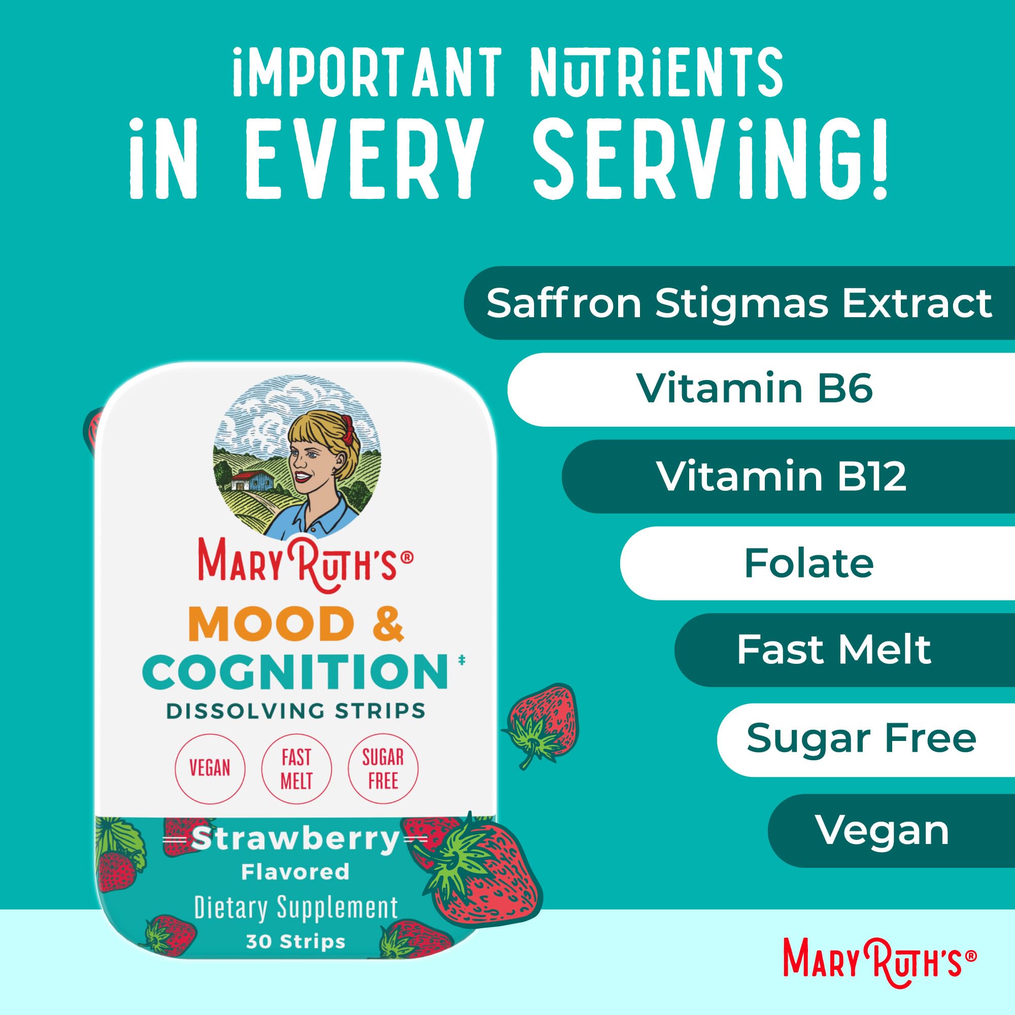 MARYRUTH'S etiqueta nutricional en detalle, información transparente