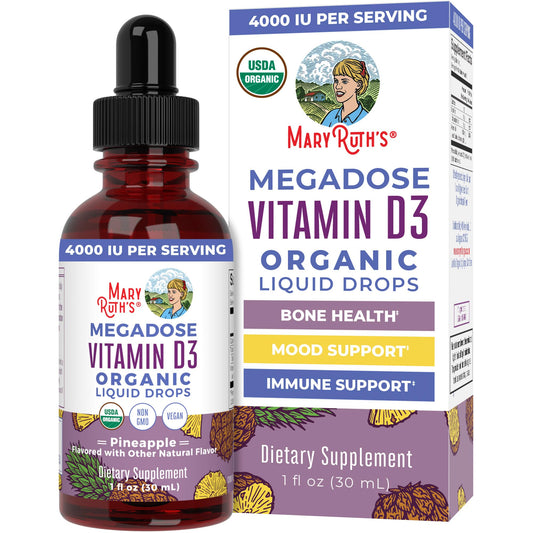 MARYRUTH'S frontal del envase con etiqueta clara y beneficio vegano
