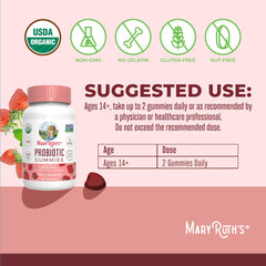 MARYRUTH'S gomitas en mano para comparar tamaño y porción práctica