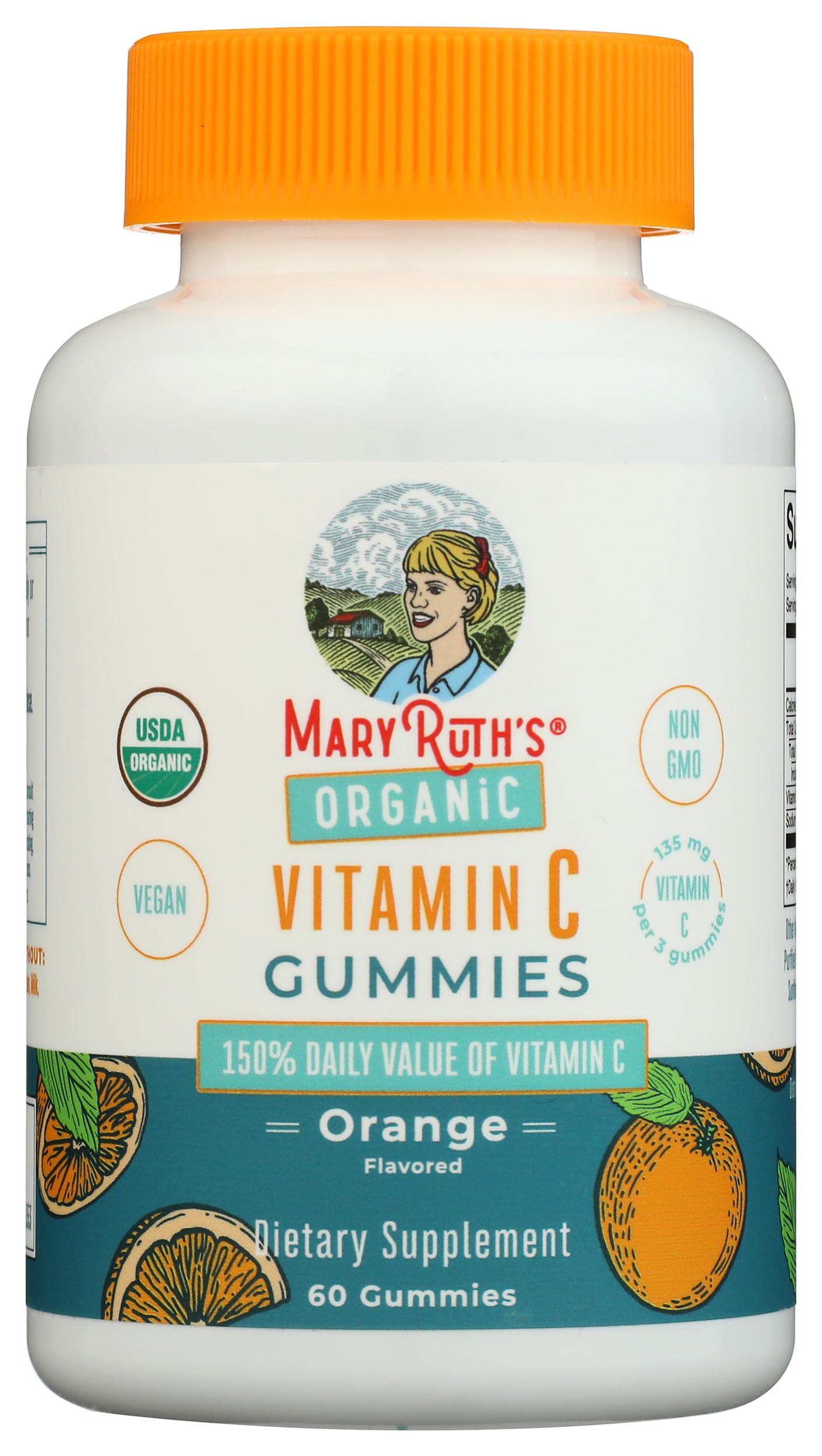MARYRUTH'S mano sosteniendo la porción recomendada, fácil de tomar